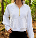 The WĀ Essential 1/4 Zip Fleece